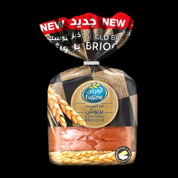 L'usine Sliced خبز Brioche